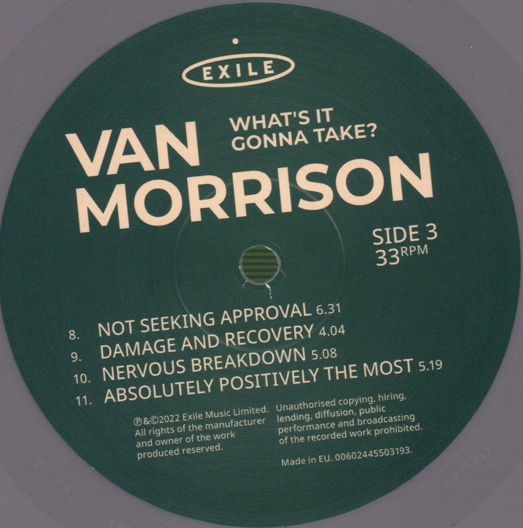 Van Morrison - What's It Gonna Take? - Double Lp