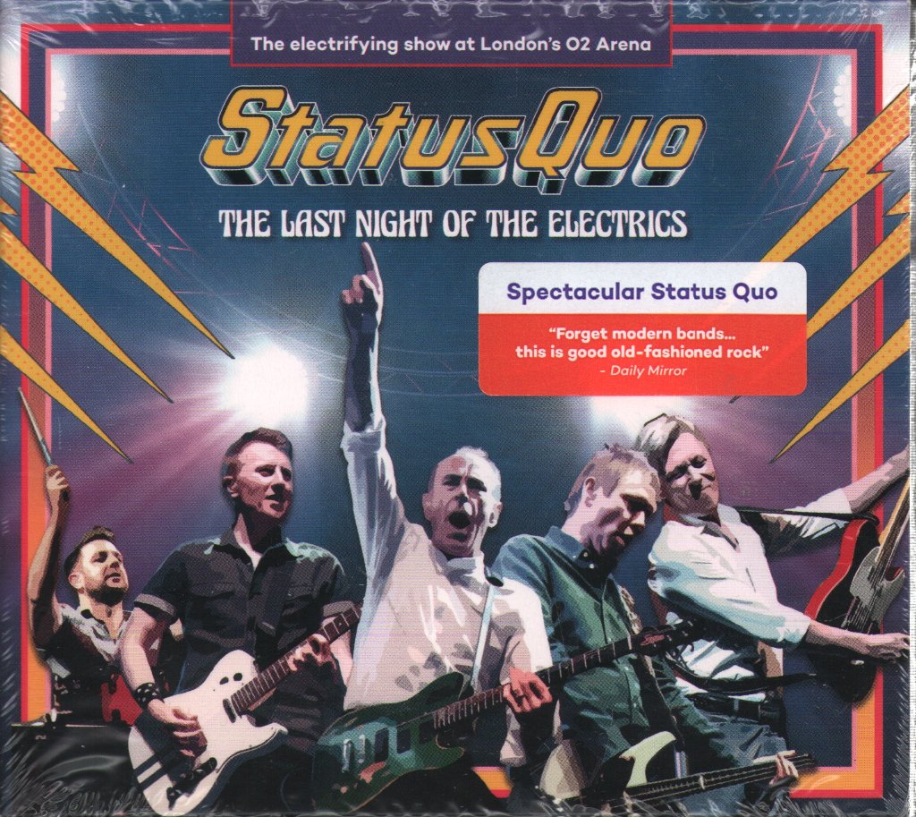 Status Quo - Last Night Of The Electrics - Cd Set