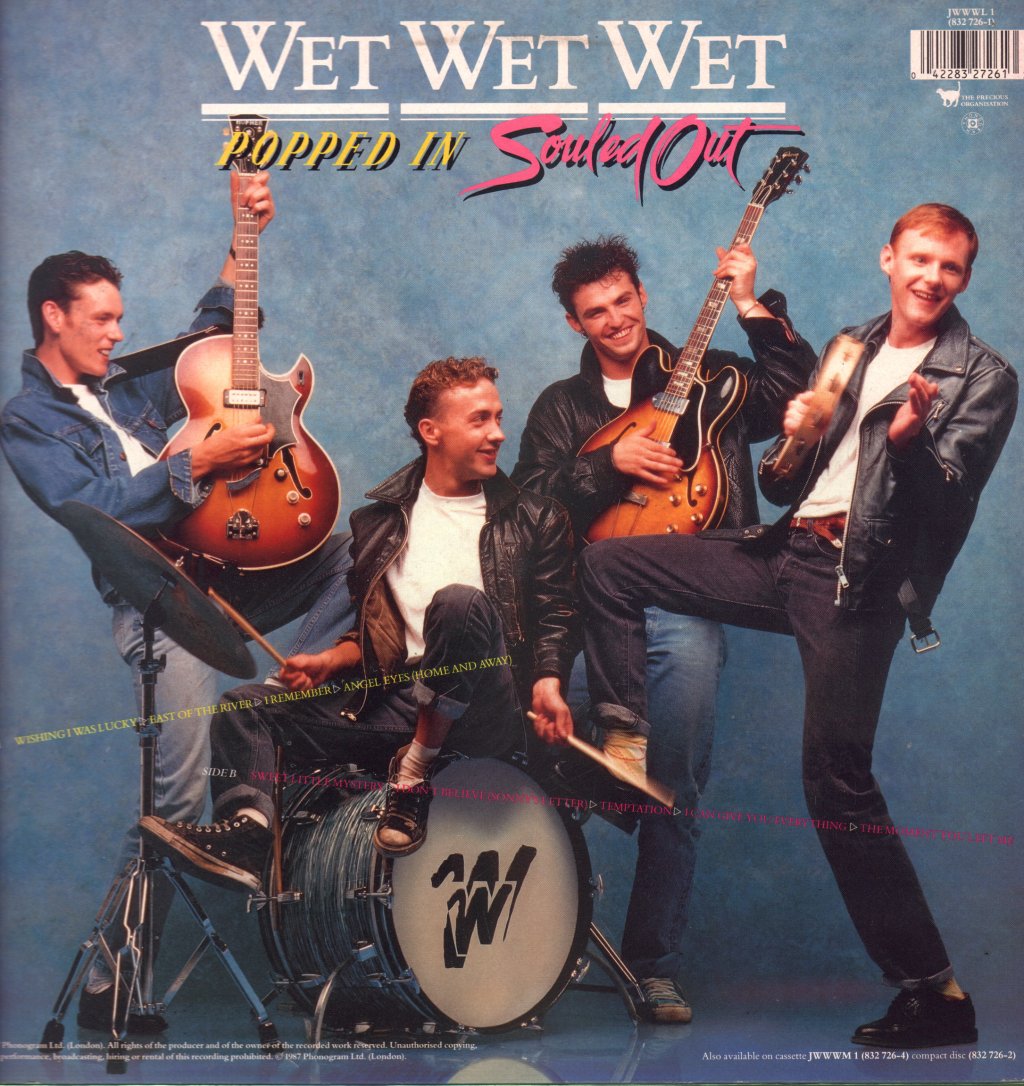 Wet Wet Wet - Popped In Souled Out - Lp