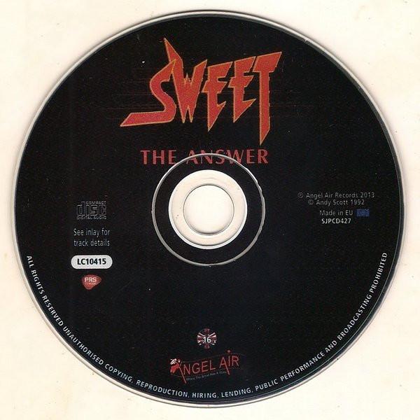 Andy Scott's Sweet - Answer - Cd