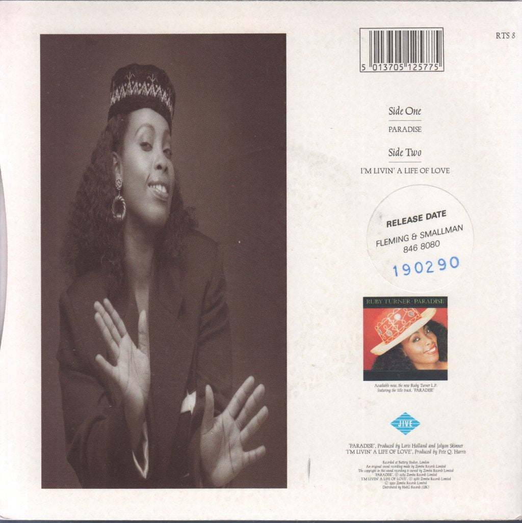 Ruby Turner - Paradise - 7 Inch