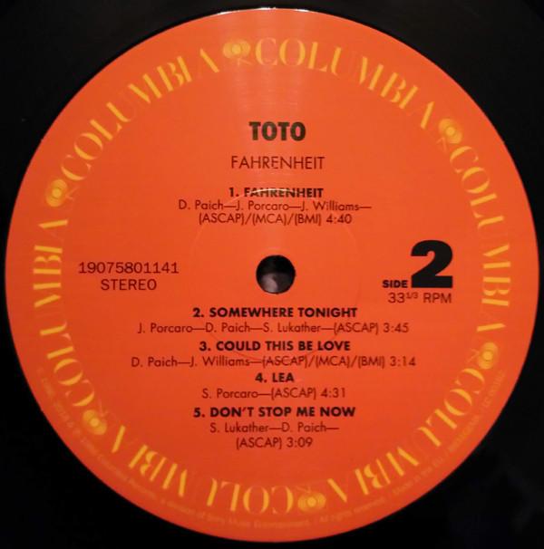 Toto - Fahrenheit - Lp
