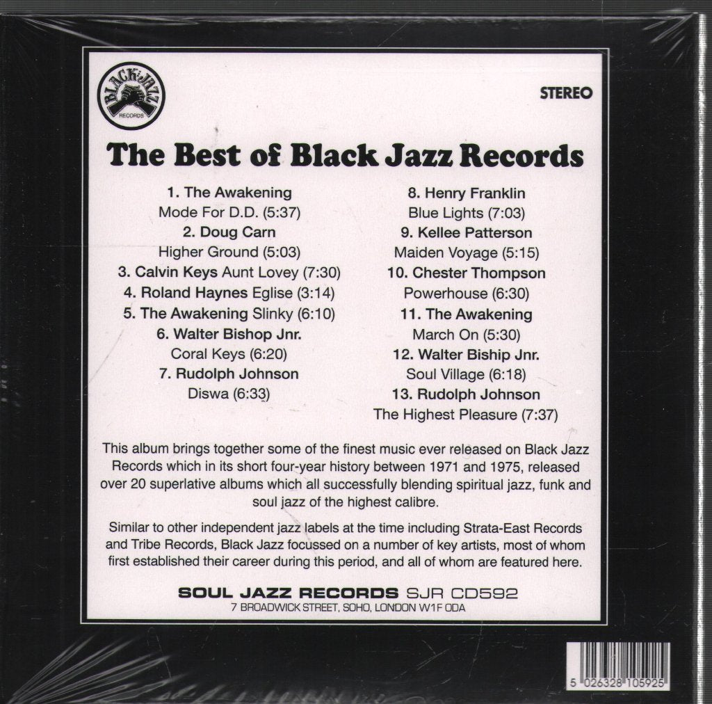 Various Artists - Best Of Black Jazz Records - Cd