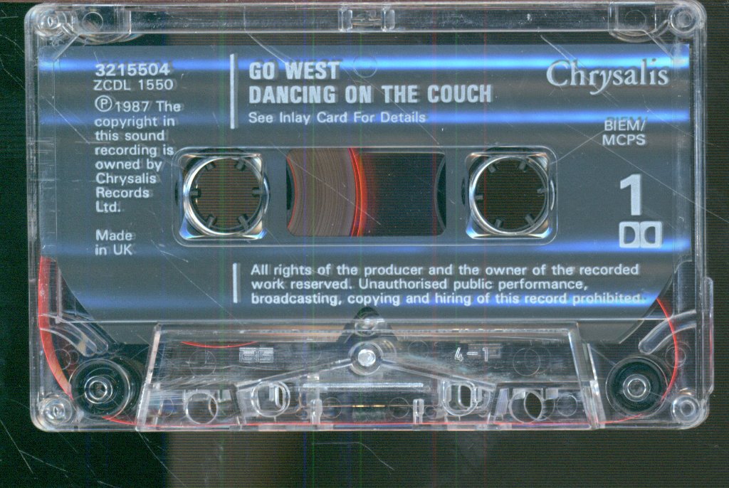 Go West - Dancing On The Couch - Cassette