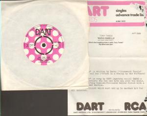 Tony Tando - Maria Isabella - 7 Inch