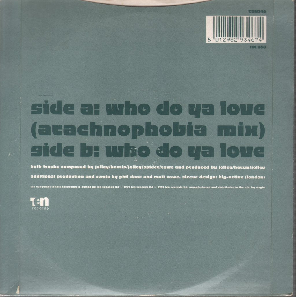 Spider (90'S Rap Group) - Who Do Ya Love - 7 Inch