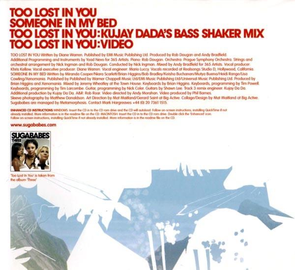 Sugababes - Too Lost In You - Cd