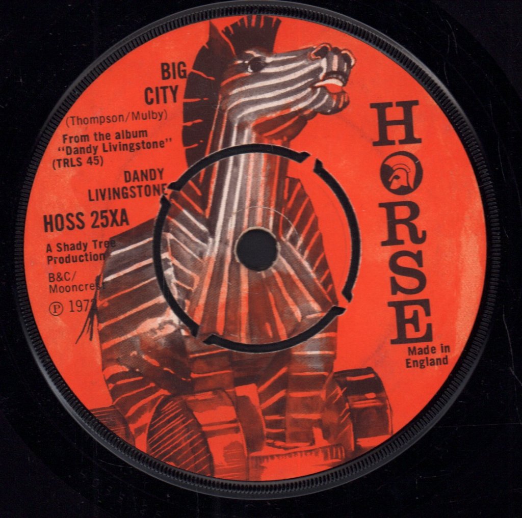 Dandy Livingstone - Think About That - 7 Inch