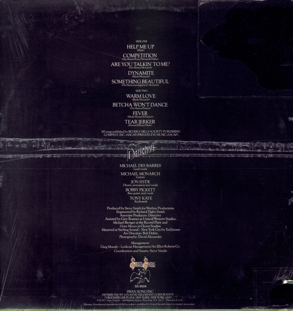 Detective - It Takes One To Know One - Lp