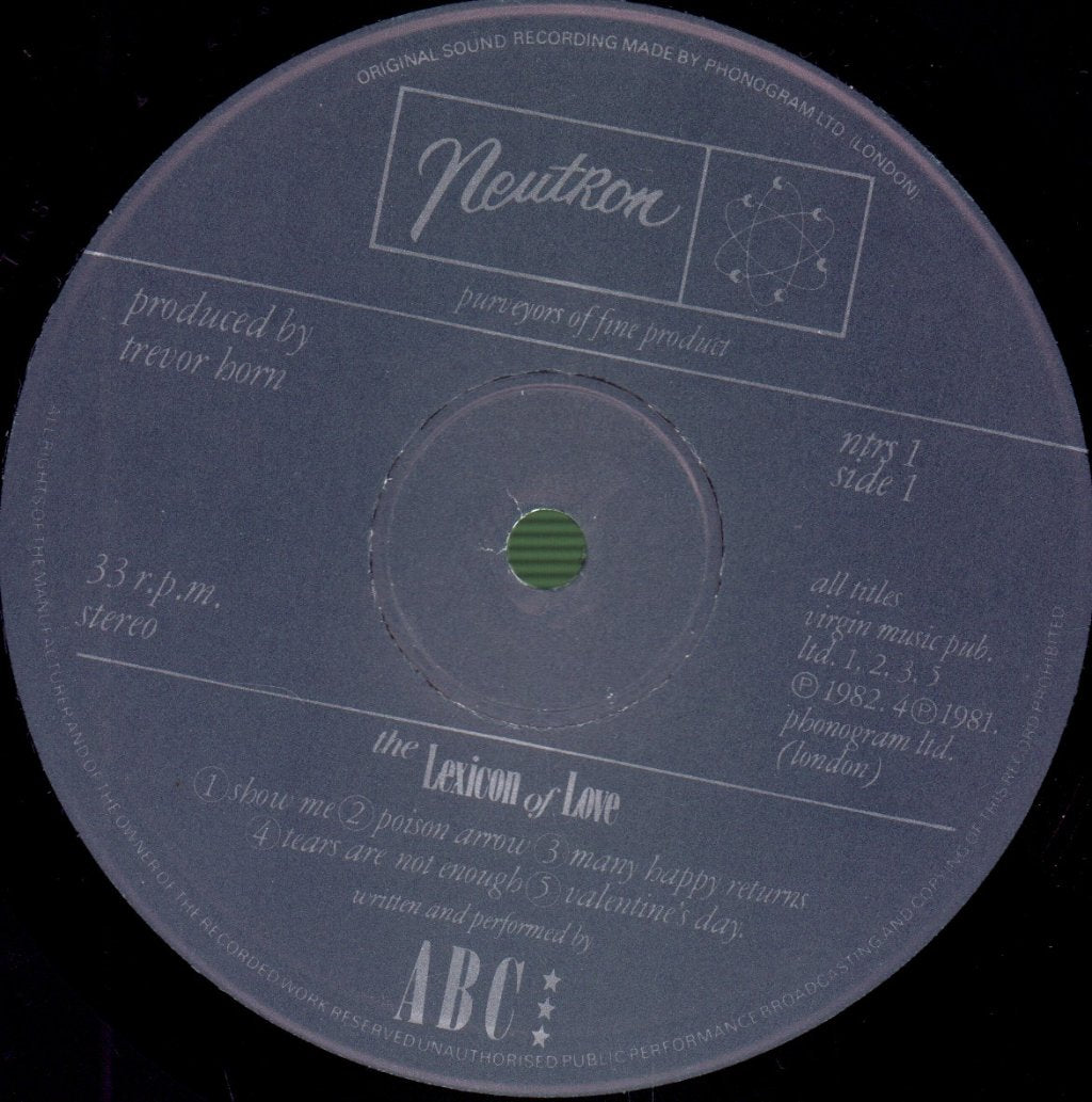 ABC - Lexicon Of Love - Lp
