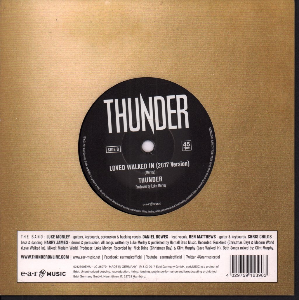 Thunder - Christmas Day - 7 Inch
