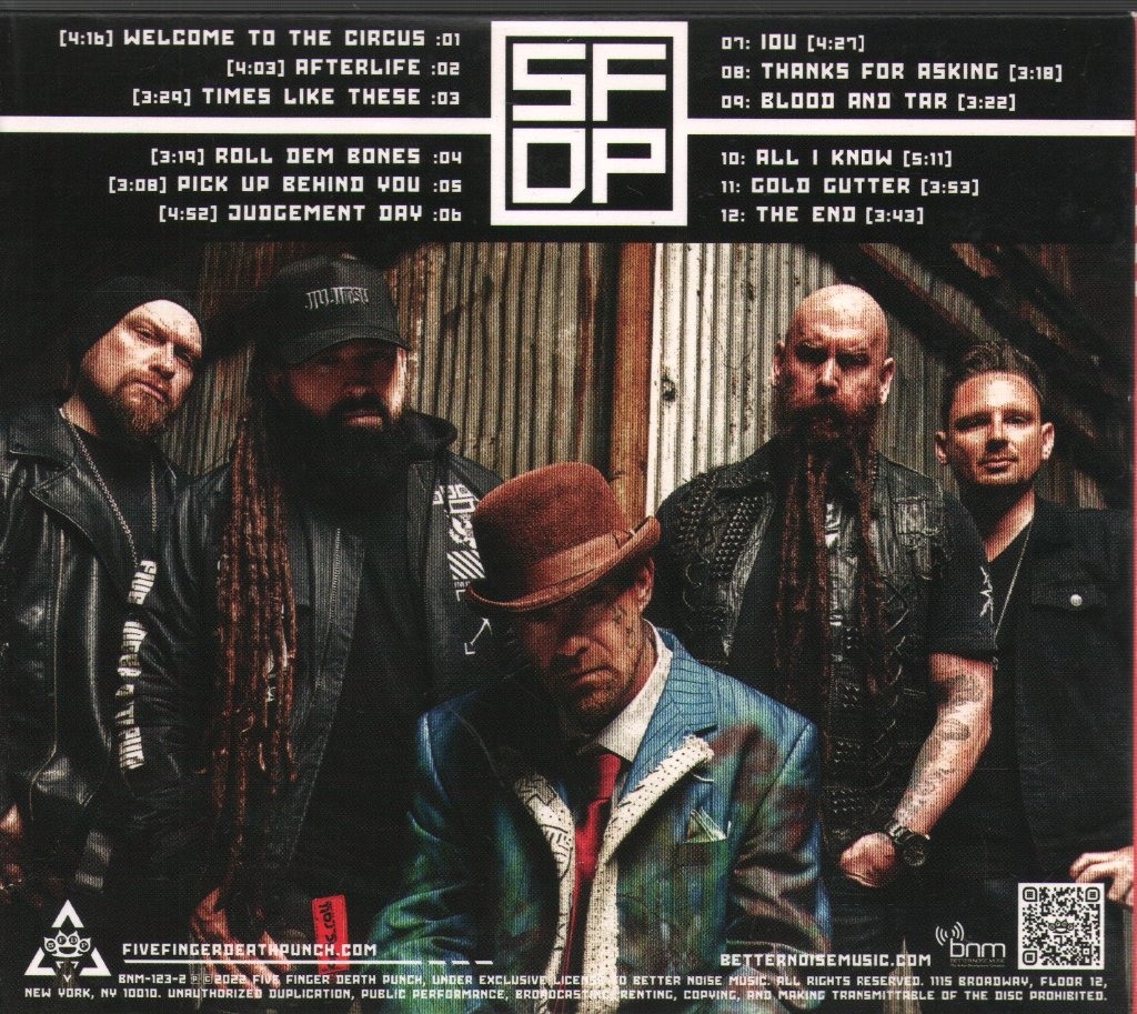 Five Finger Death Punch - AfterLife - Cd
