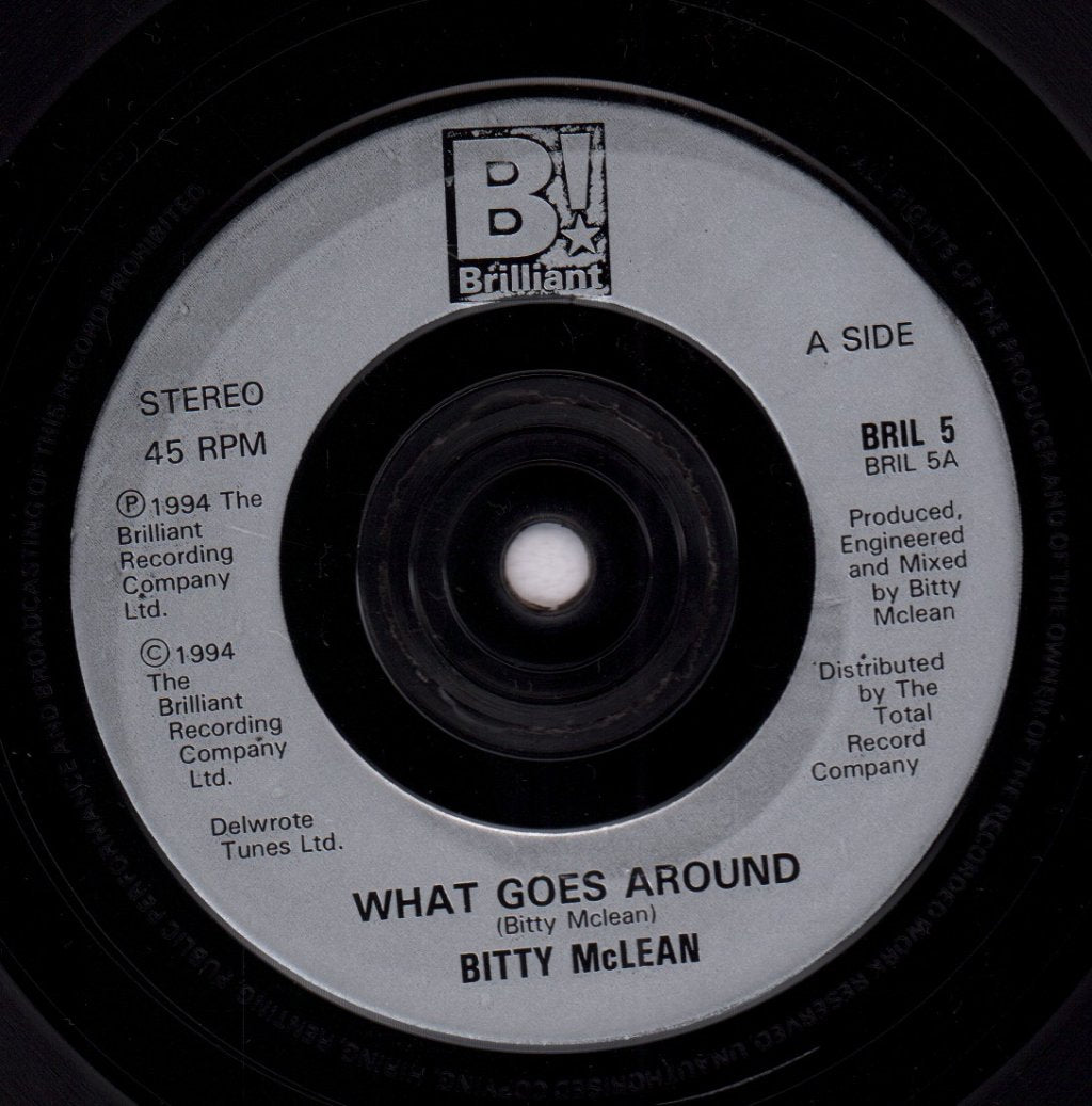 Bitty Mclean - What Goes Around - 7 Inch