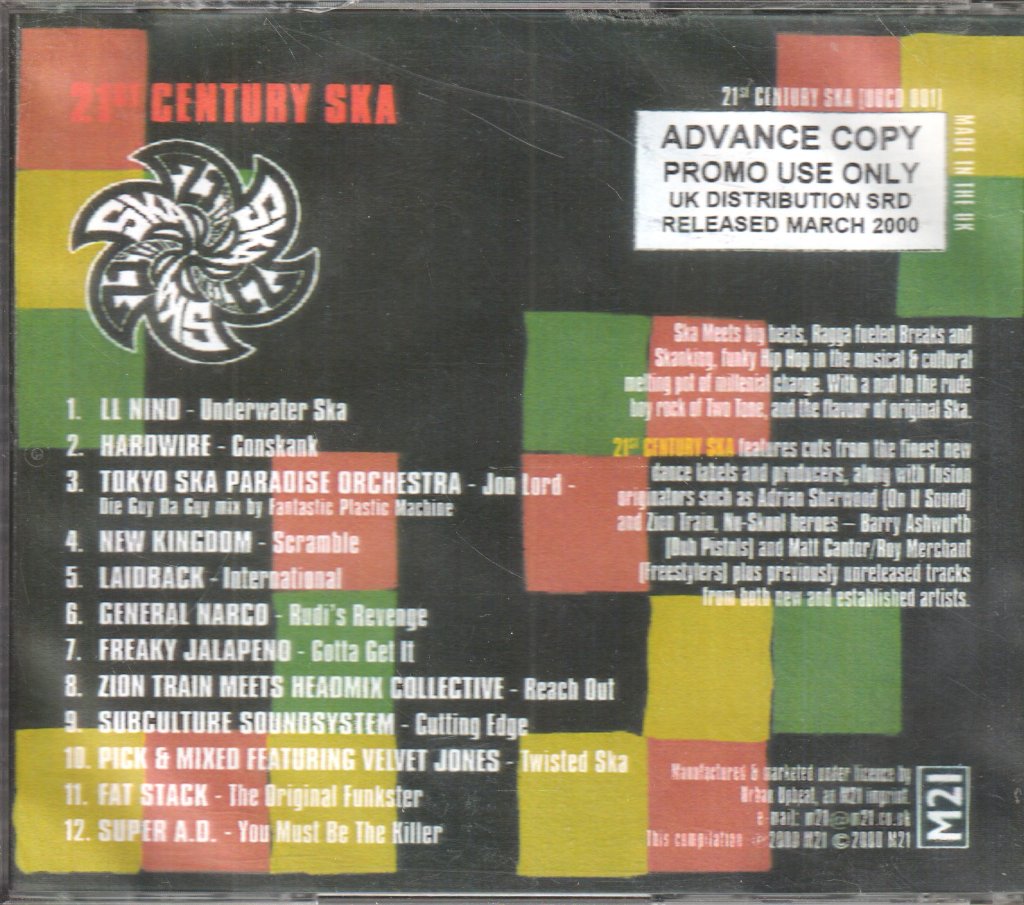 Various Artists - 21st Century Ska - Cdr