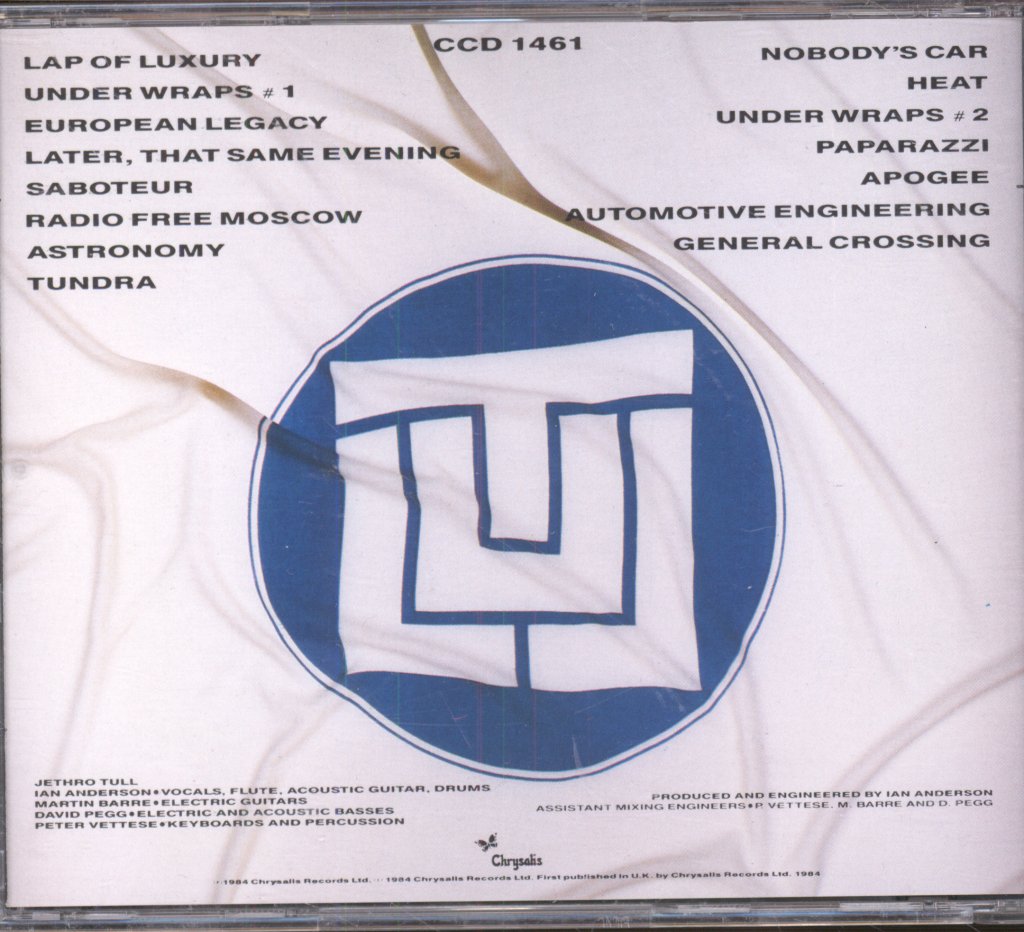 Jethro Tull - Under Wraps - Cd