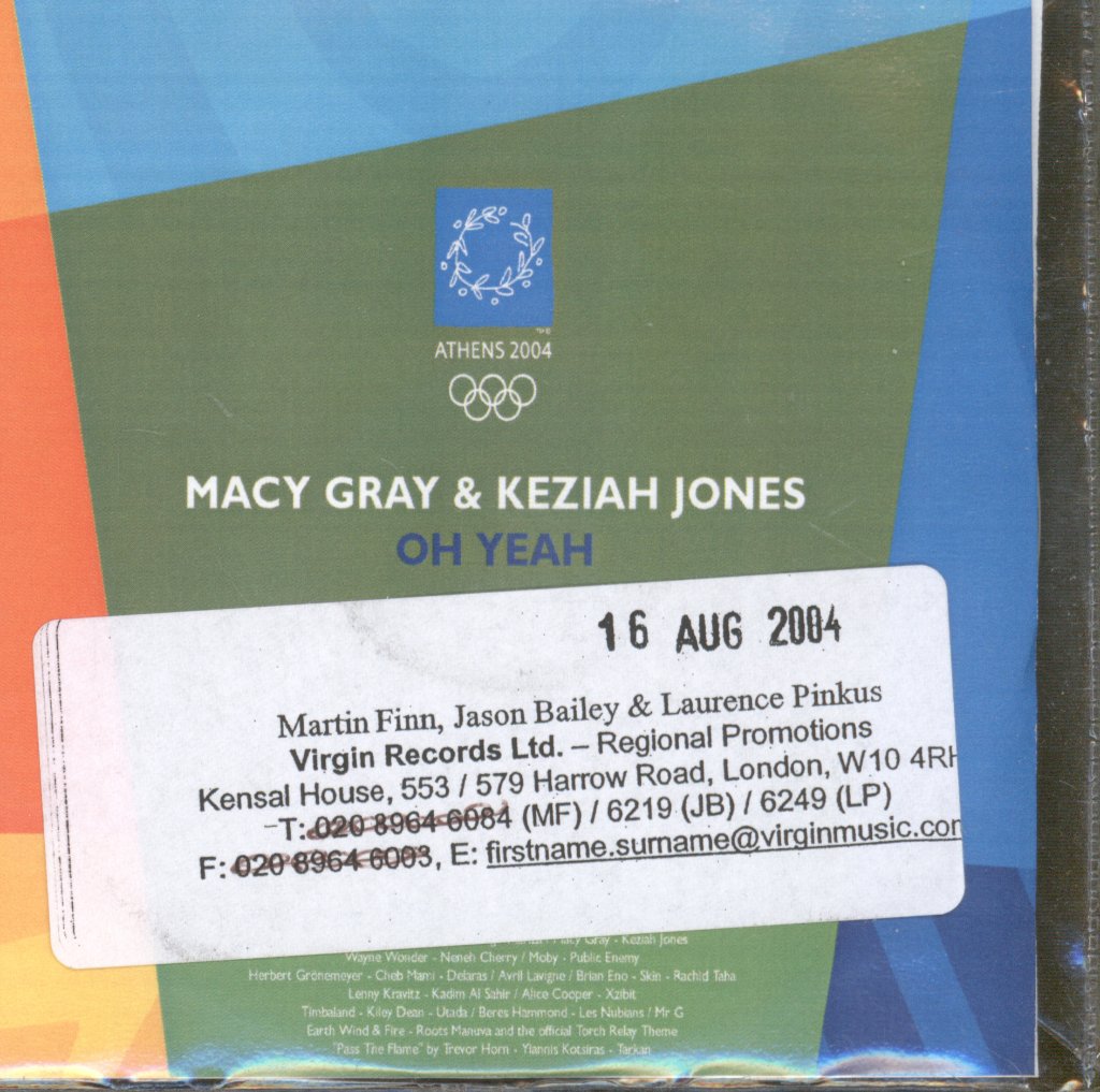 Macy Gray And Keziah Jones - Oh Yeah - Cdr