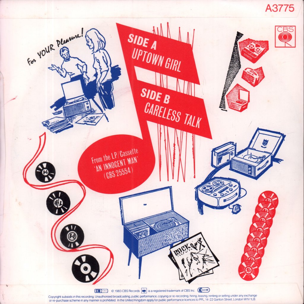 Billy Joel - Uptown Girl - 7 Inch
