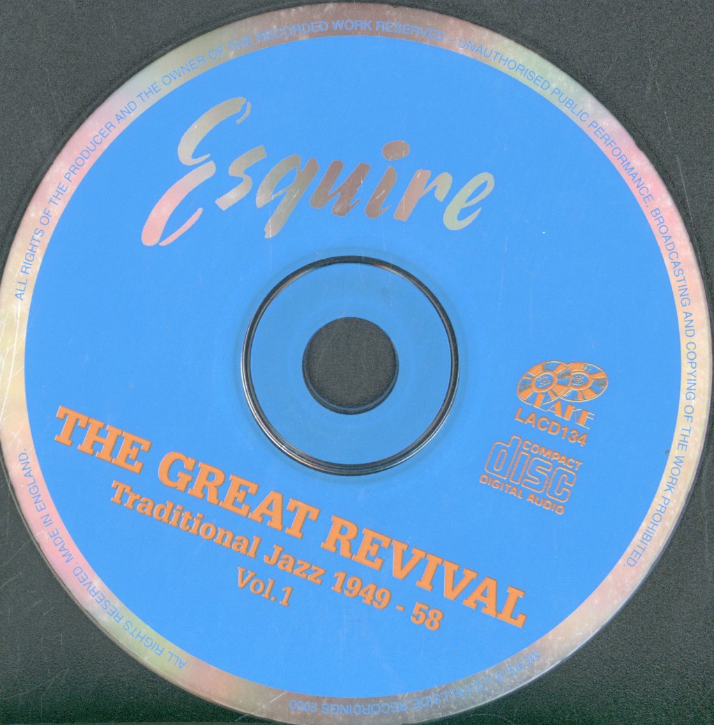 Various Artists - Great Revival Volume 1: Traditional Jazz 1949-58 - Cd