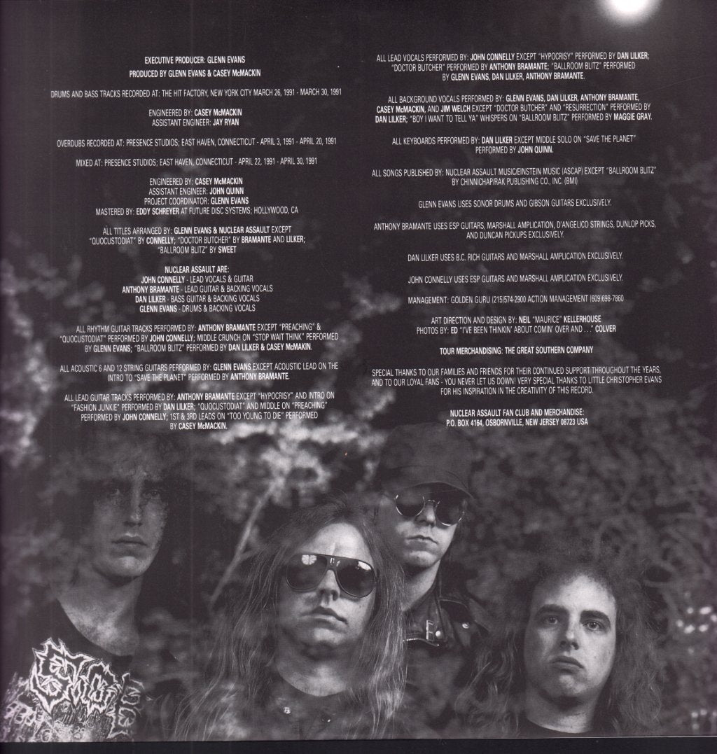 Nuclear Assault - Out Of Order - Lp