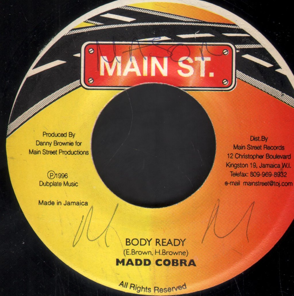 Madd Cobra - Body Ready - 7 Inch