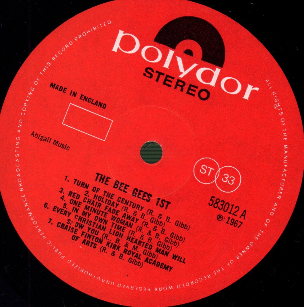 Bee Gees - Bee Gees 1st - Lp
