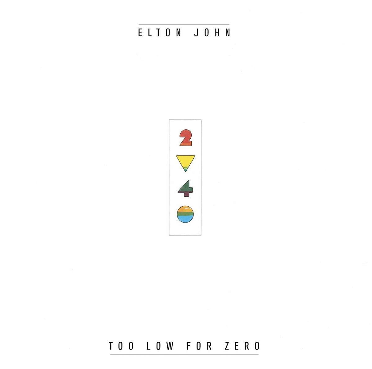 Elton John - Too Low For Zero - Cd