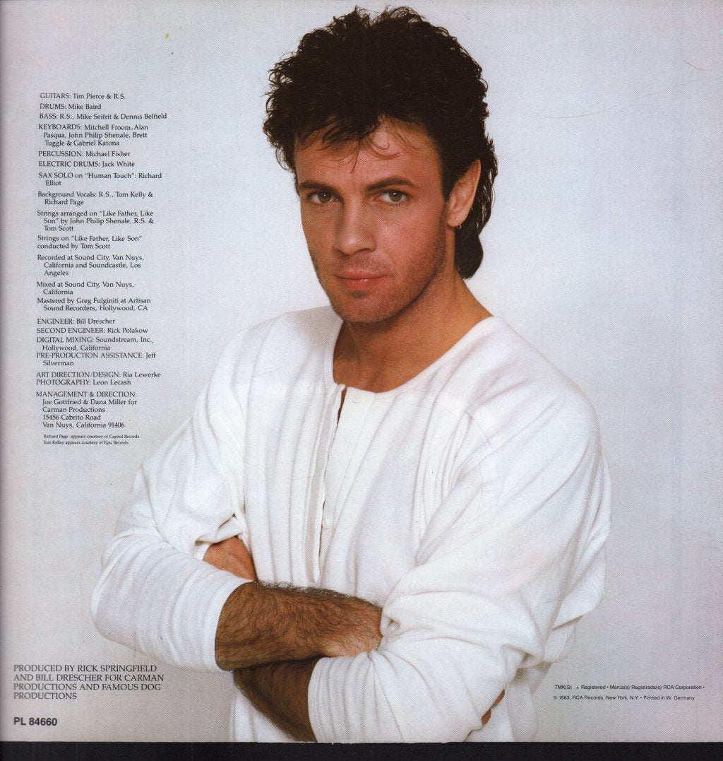 Rick Springfield - Living In Oz - Lp