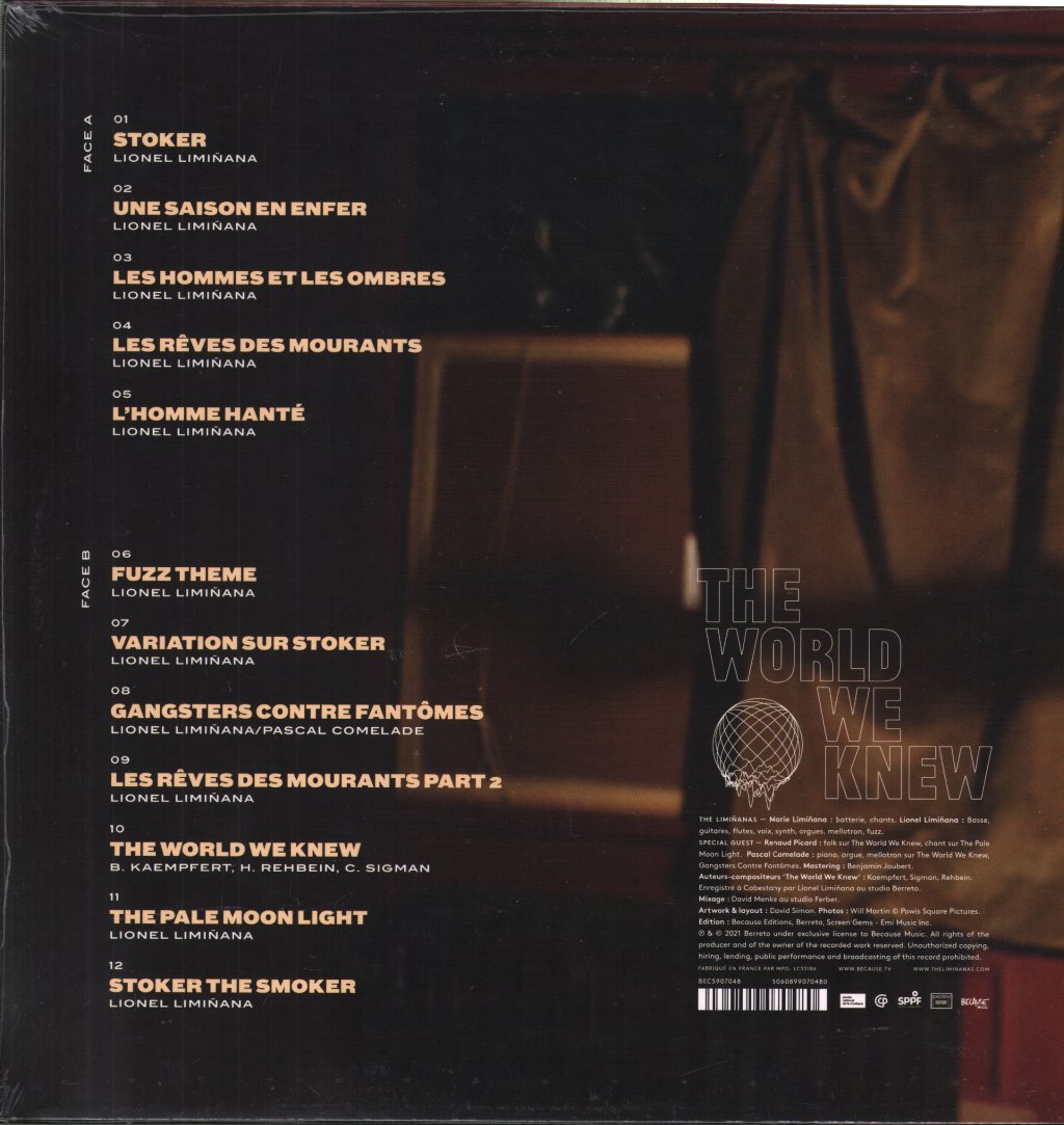 Liminanas - World We Knew OST - Lp