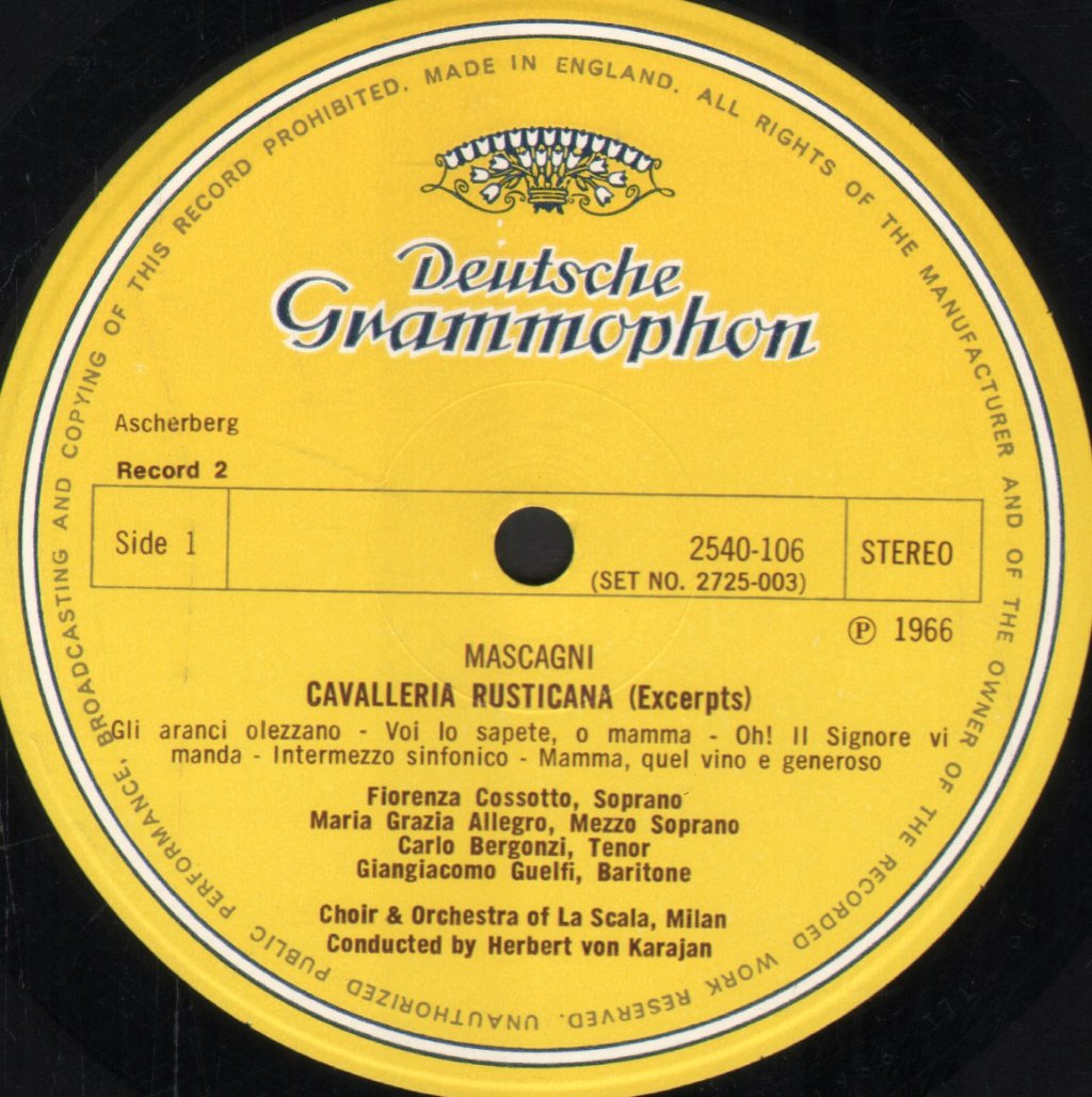 Herbert Von Karajan / Berlin Philharmonic Orchestra - Karajan Express - Double Lp