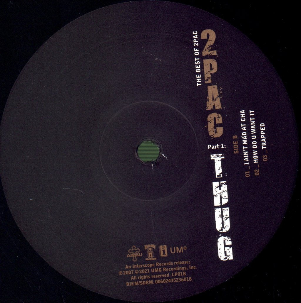 2Pac - Best Of 2Pac - Part 1: Thug - Double Lp