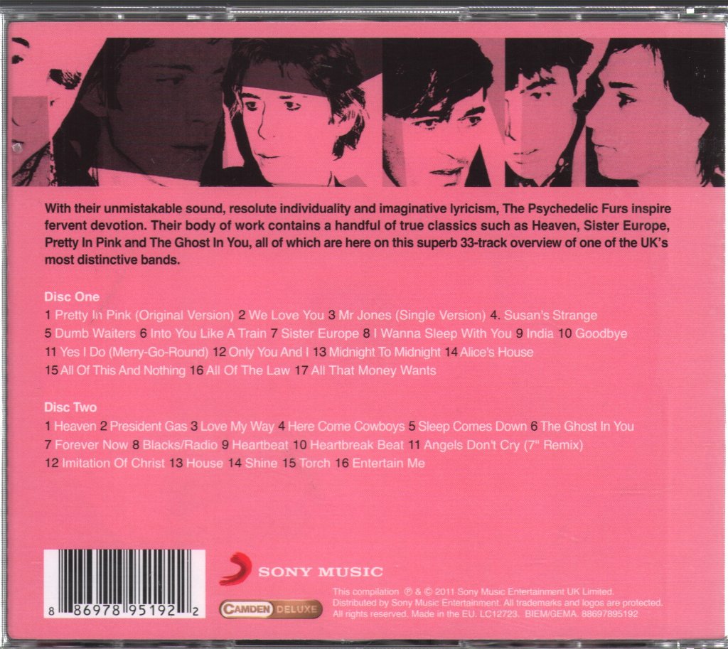 Psychedelic Furs - Heaven (The Best Of) - Double Cd