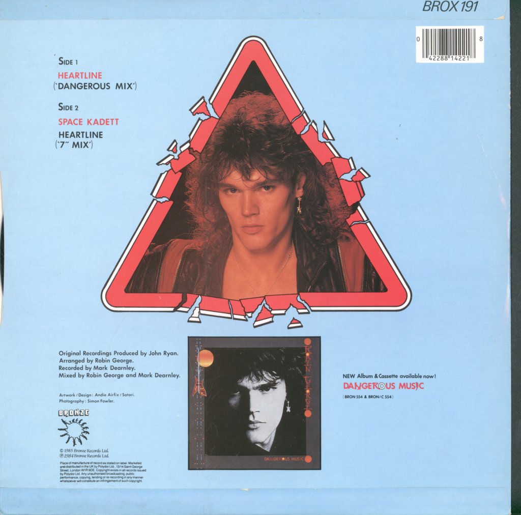 Robin George - Heartline - 12 Inch