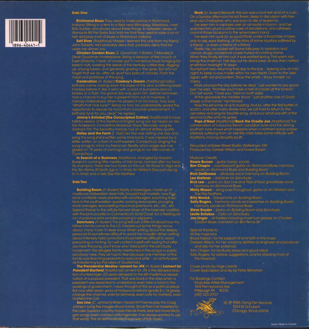 Howie Bursen - Building Boom - Lp