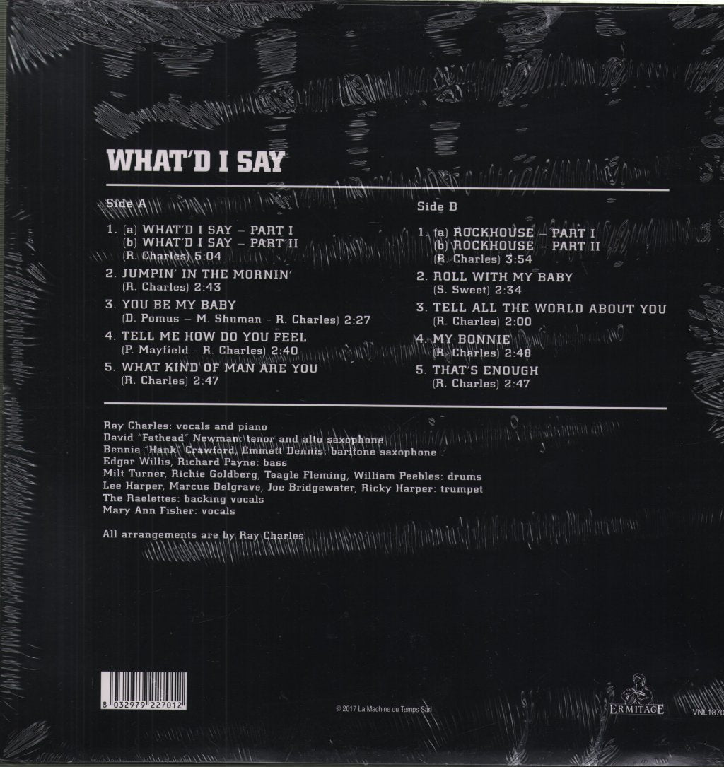 Ray Charles - What'd I Say - Lp