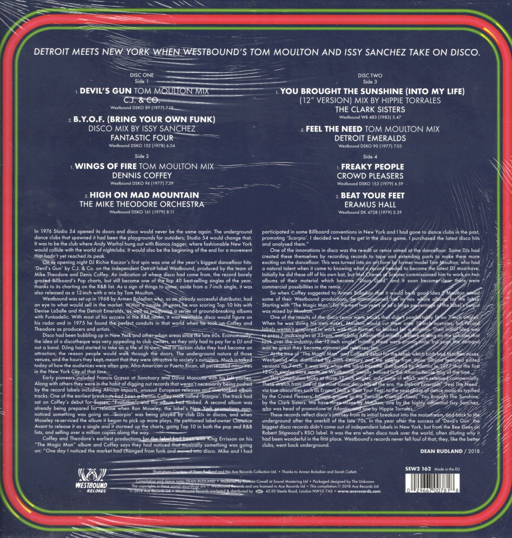Various Artists - Westbound Disco - Double Lp