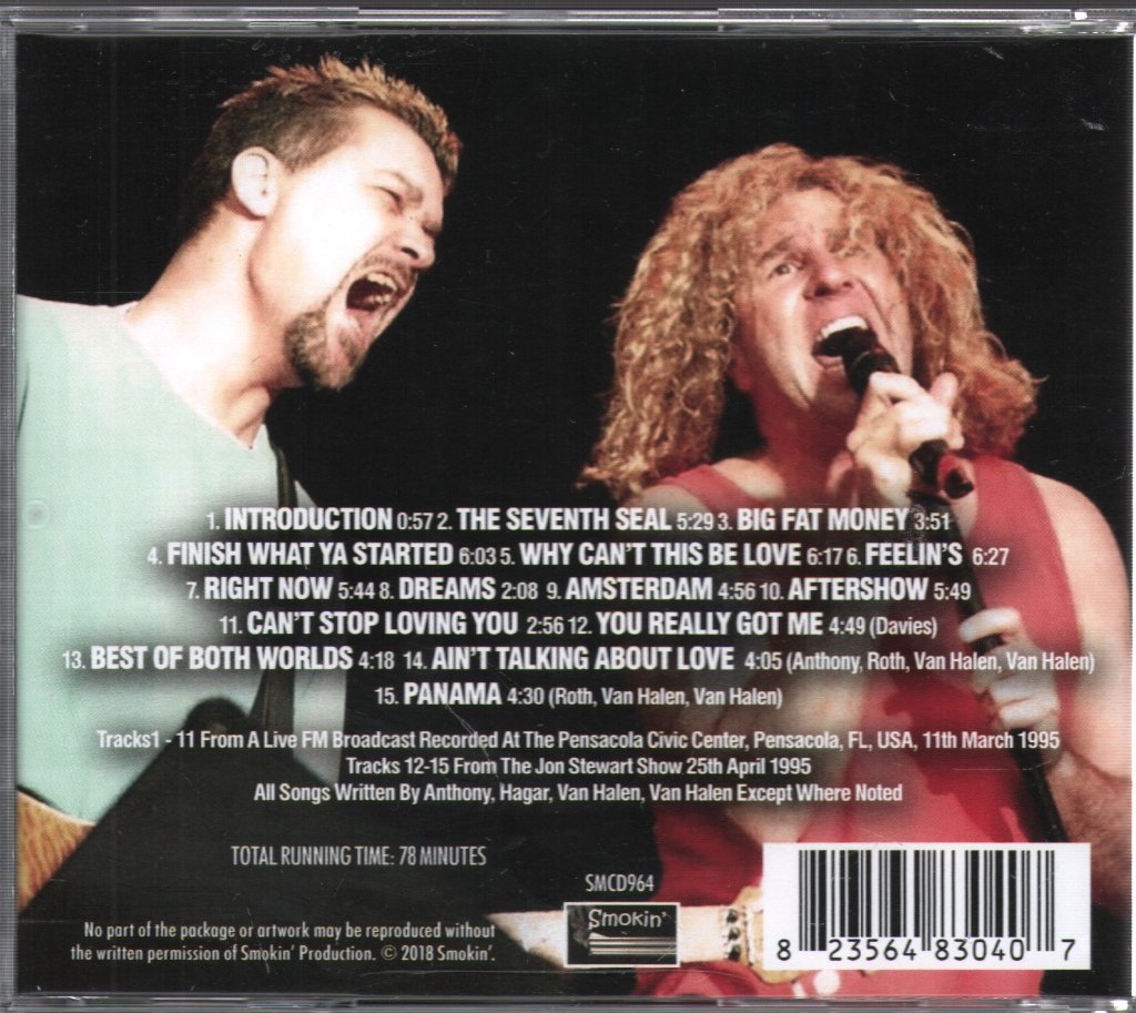 Van Halen - Ain't No Love In The City - Cd