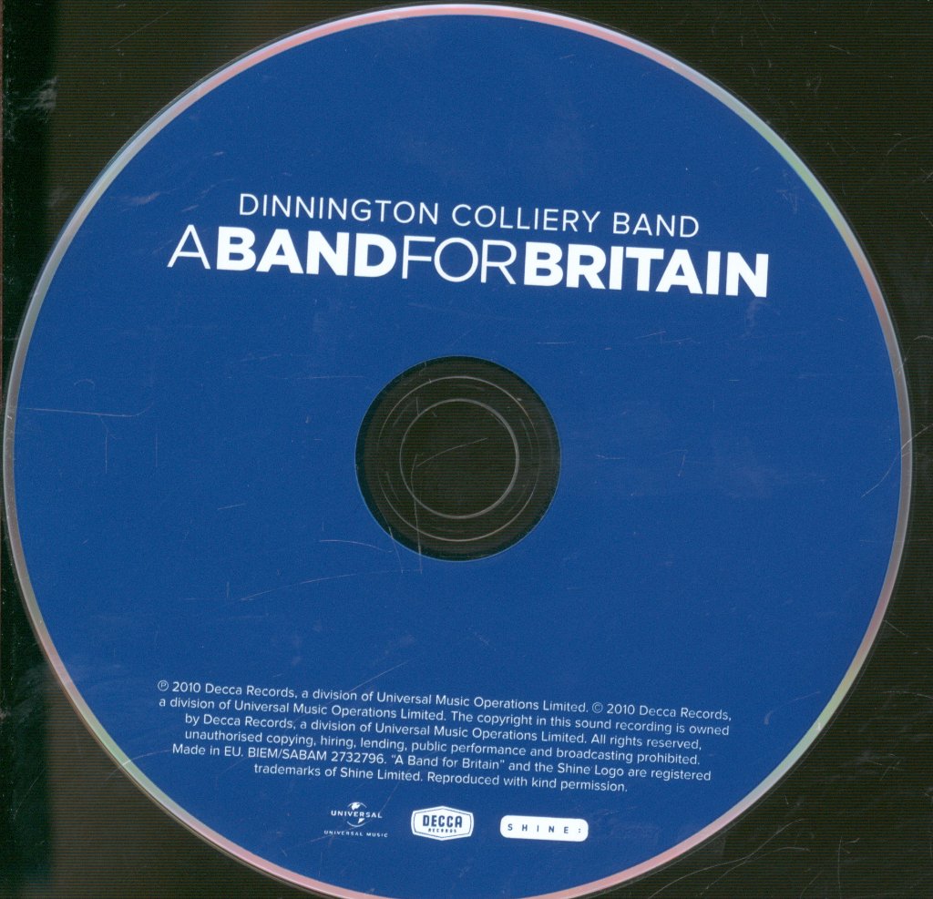 Dinnington Colliery Band - A Band For Britain - Cd