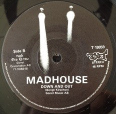 madhouse (scandanavian rock group) - Baby I Want You Back / Down And Out - 7 Inch