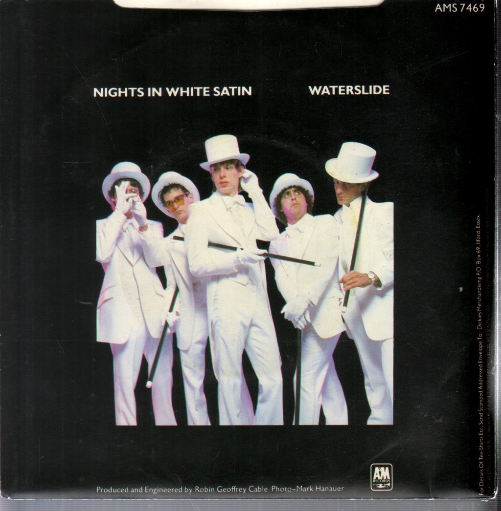 Dickies - Nights In White Satin - 7 Inch