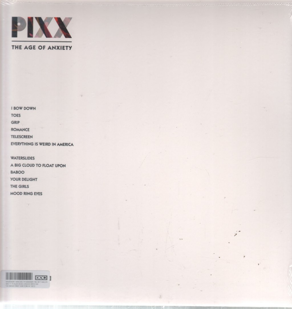 Pixx - Age Of Anxiety - Lp