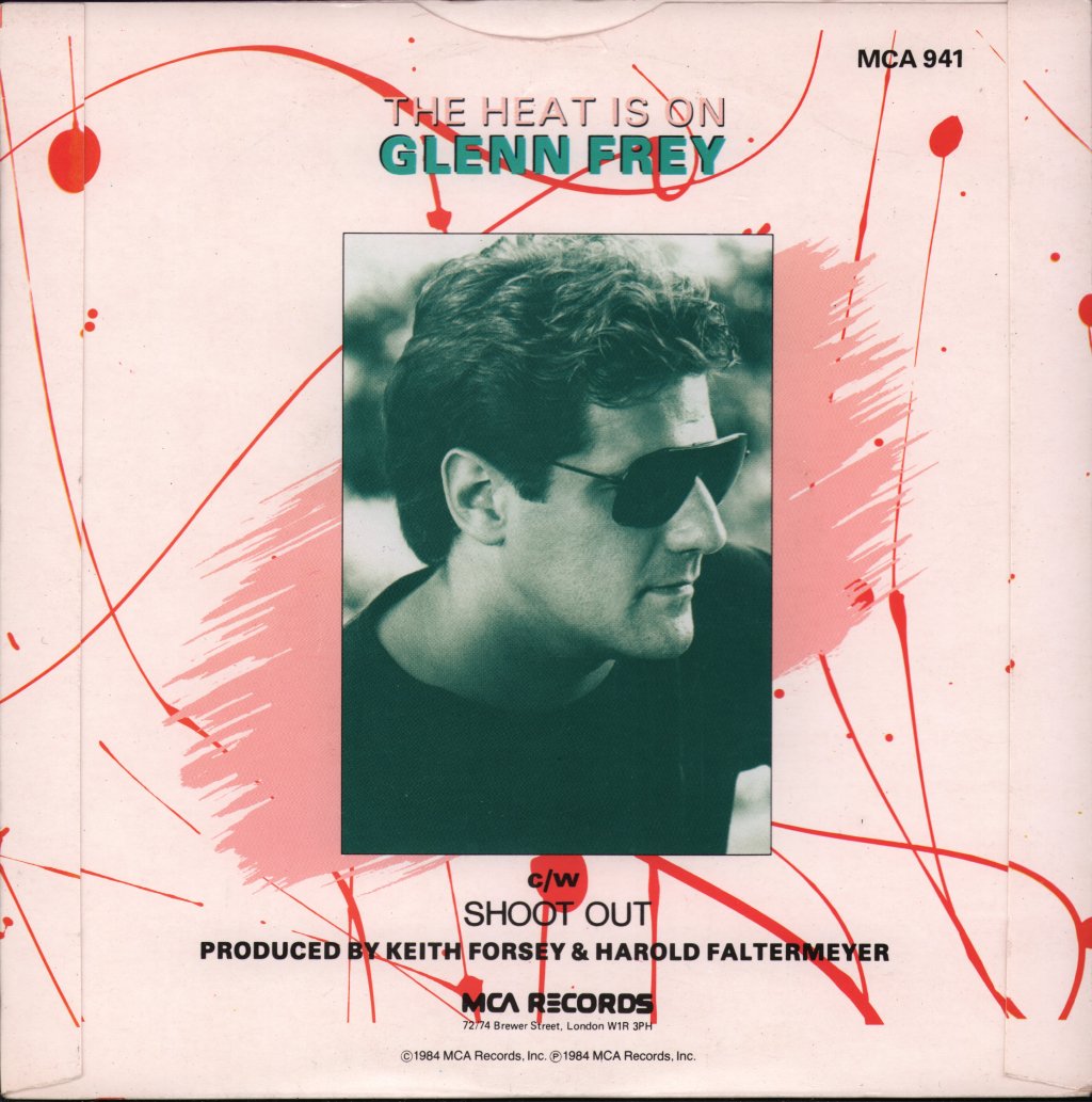 Glenn Frey - Heat Is On - 7 Inch
