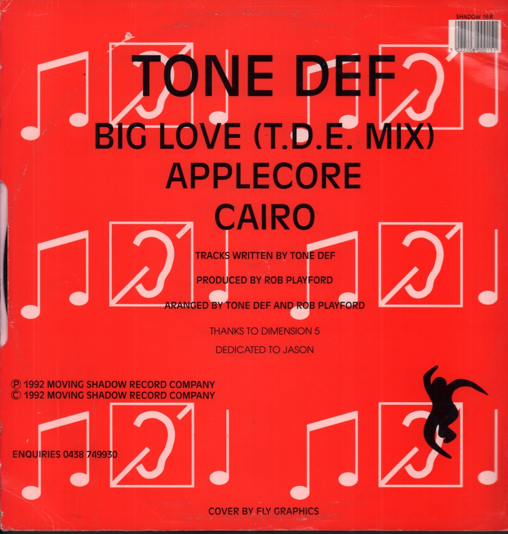Tone Def - Remixed - 12 Inch