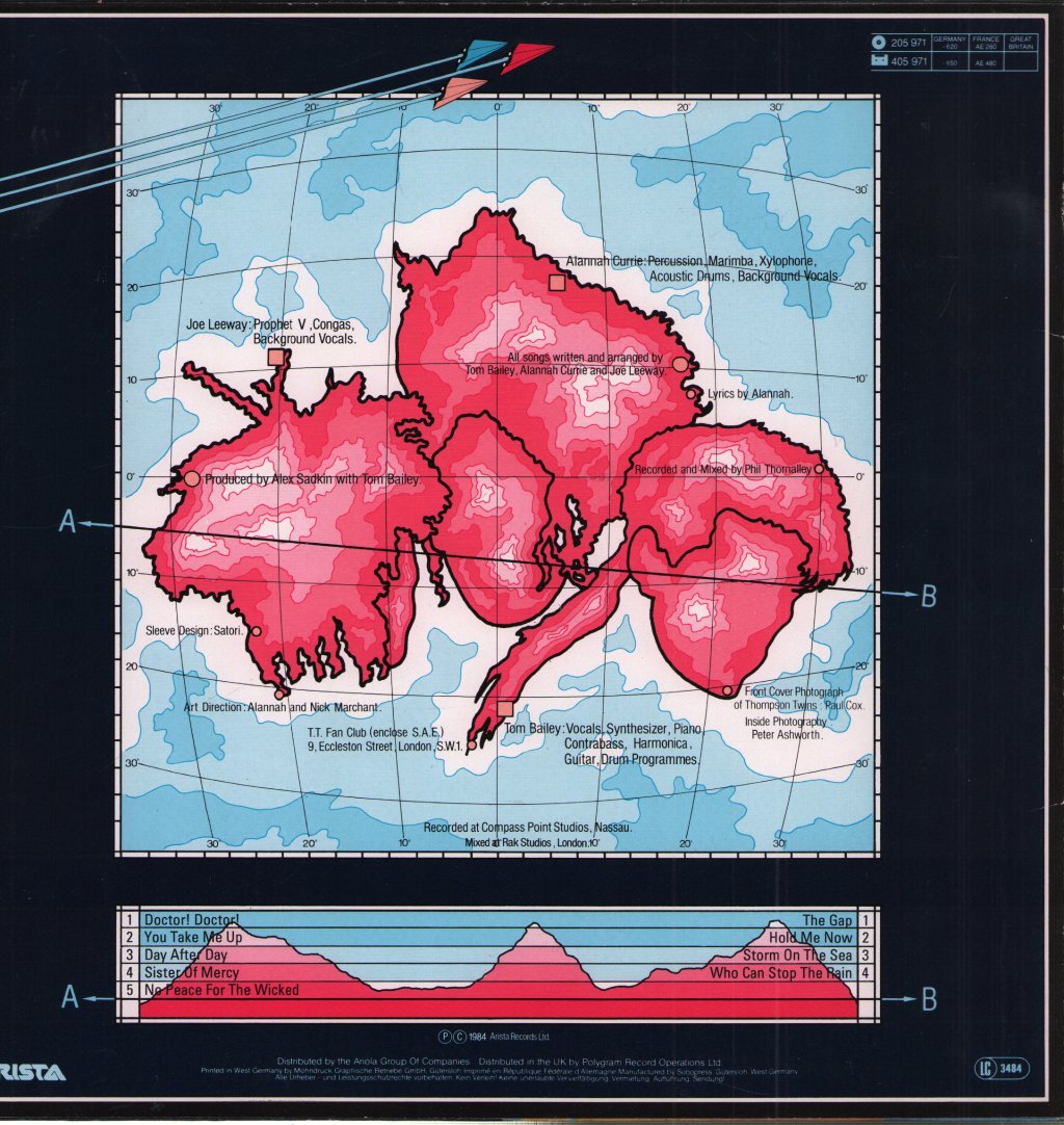 Thompson Twins - Into The Gap - Lp