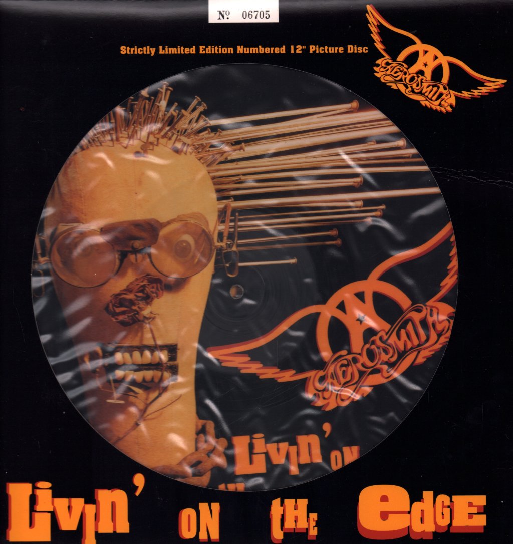 Aerosmith - Livin' On The Edge - 12 Inch