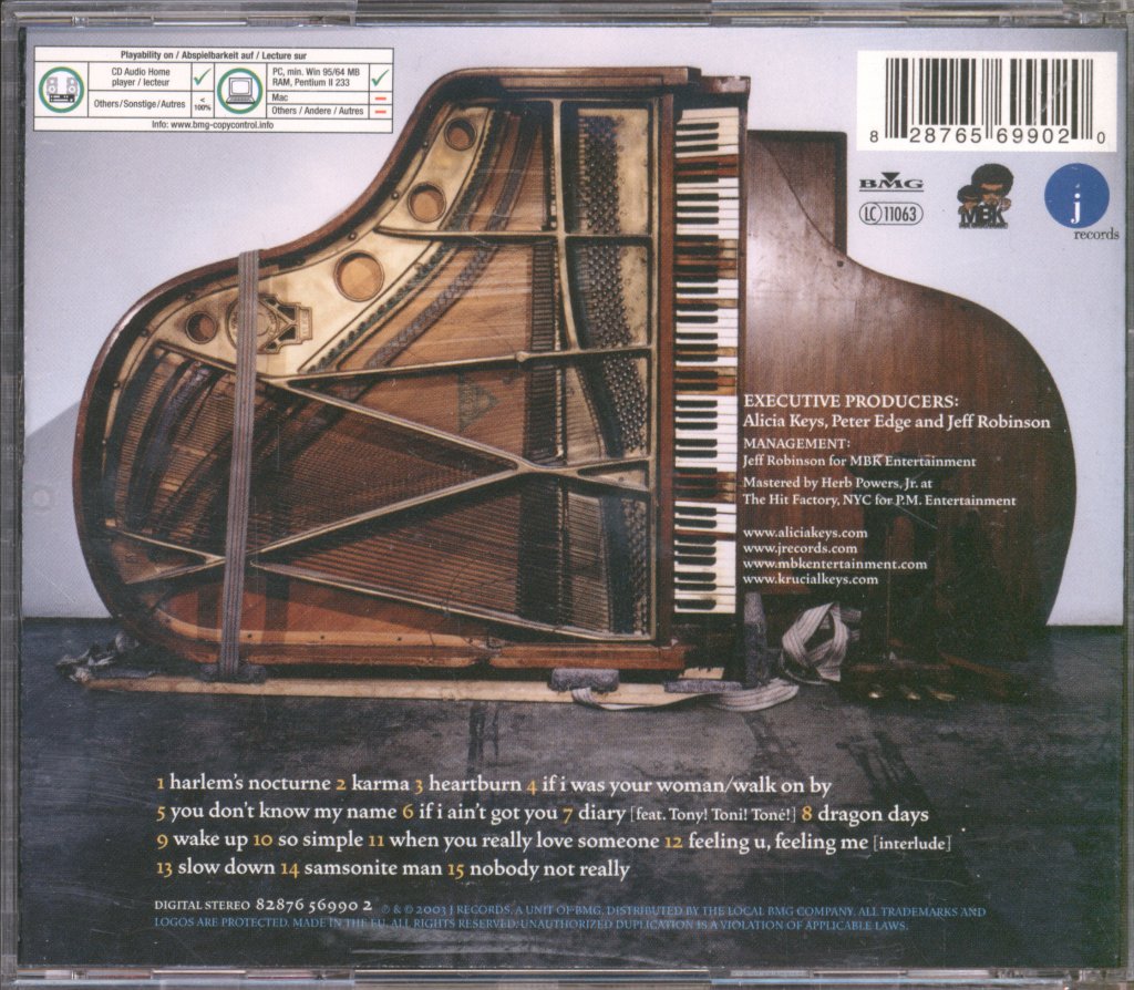 Alicia Keys - Diary Of Alicia Keys - Cd – Vinyl Tap
