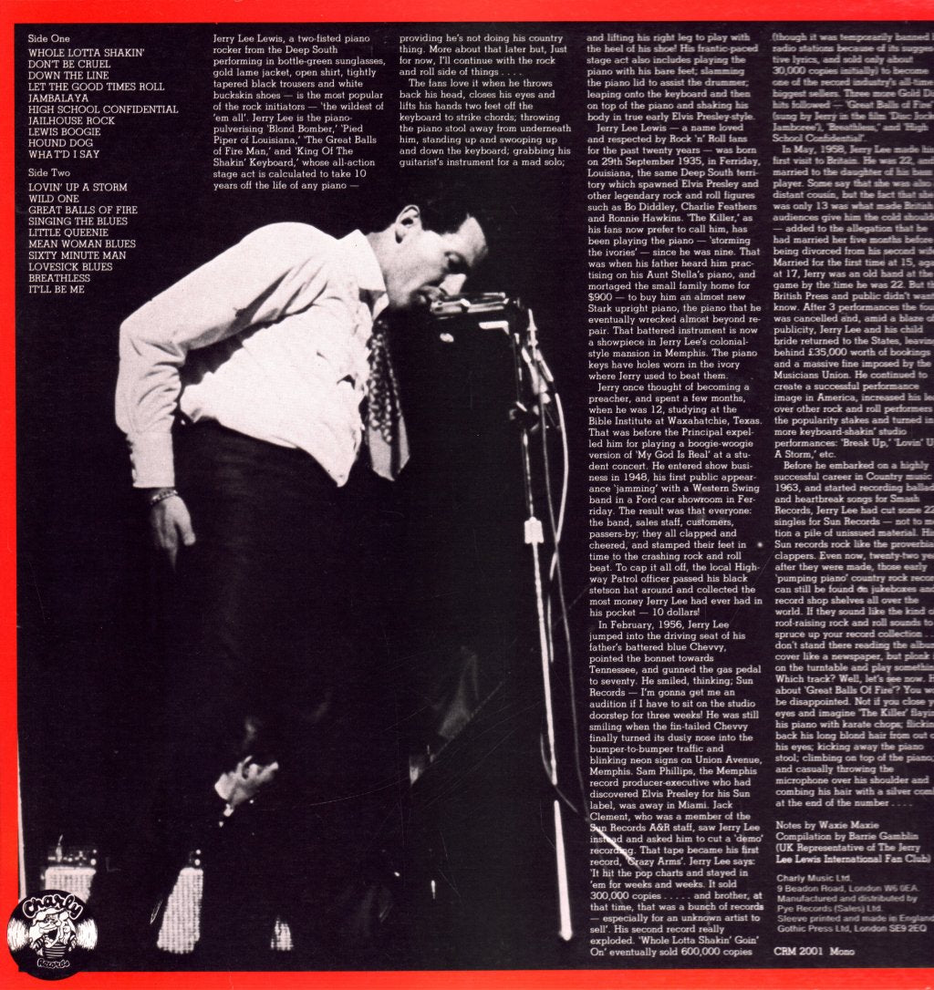 Jerry Lee Lewis - Essential Jerry Lee Lewis - Lp