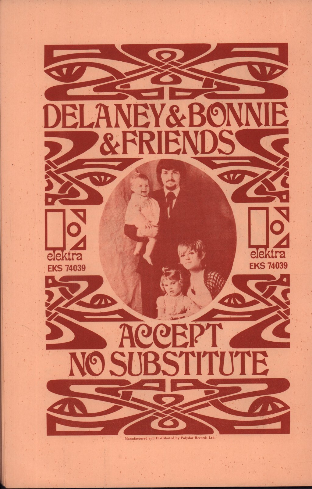 delaney and bonnie / eric clapton / p.p. arnold / ashton gardner and dyke - british tour 1969 - Tour Programme