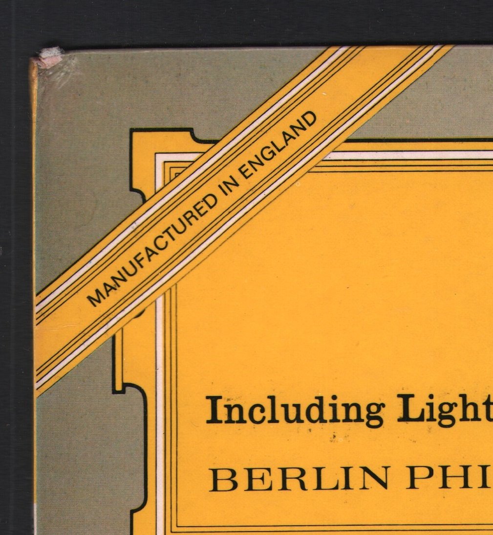 Herbert Von Karajan / Berlin Philharmonic Orchestra - Suppe - Overtures - Lp