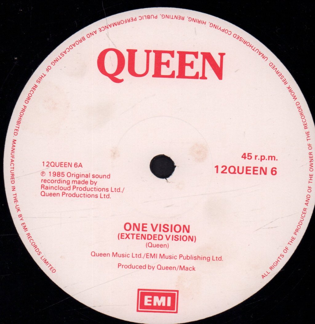 Queen - One Vision - 12 Inch