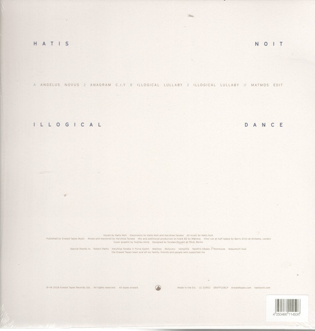 Hatis Noit - Illogical Dance - 12 Inch